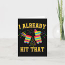 Search for pinata cards Sombrero