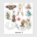 Search for music party stickers Butterfly