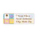 Search for chip return address labels Sweet