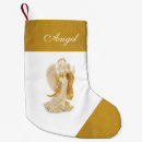 Search for angel christmas stockings White