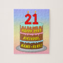 Search for cake puzzles Happy birthday