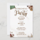 Search for school teacher retirement party invitations Rustic