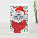 Search for grey cat christmas cards Cats