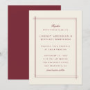 Search for simplicity wedding invitations Typography
