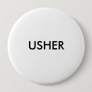 Search for usher badges Black