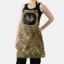 Search for metallic aprons Glam