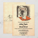 Search for bride and groom wedding invitations Vintage