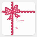 Search for red ribbon bow stickers Elegant