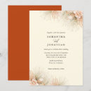 Search for dried palm invitations Terracotta