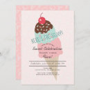 Search for heres the scoop invitations Pink
