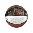 Search for mini basketballs Senior night