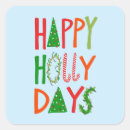 Search for happy holidays stickers Xmas