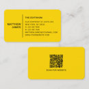 Search for golden business cards Simple
