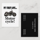 Search for motorcycle business cards Professional