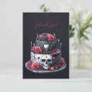 Search for skulls thank you cards Roses