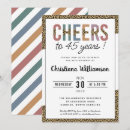 Search for 45th birthday invitations Forty five