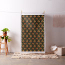 Search for black and gold pattern fabric Retro