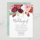 Search for blush and mint wedding invitations Pink