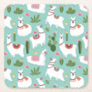 Search for cute llama coasters Alpaca
