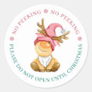 Search for no peeking until christmas stickers Modern