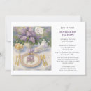 Search for mother day tea invitations Floral