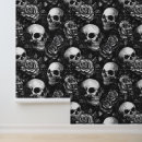 Search for black and white skull art Creepy