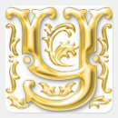 Search for initial y stickers Letter