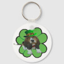 Search for green clover key rings St patrick's day