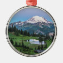 Search for mt rainier christmas tree decorations Snowcapped mountain
