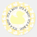 Search for baby shower ducky stickers Yellow