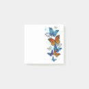 Search for butterfly post it notes White