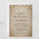 Search for rustic burlap wedding invitations Vintage