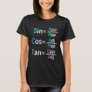 Search for trigonometry tshirts Geometry