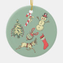 Search for vintage style christmas tree decorations Retro
