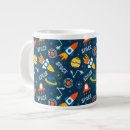 Search for space rocket kids mugs Child's room
