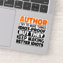 Search for authors stickers Literature