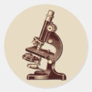 Search for microscopic stickers Microscope