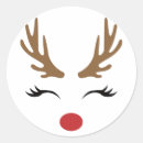Search for reindeer stickers Rudolph