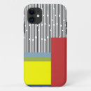 Search for abstract lines iphone cases Black