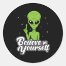 Search for alien humour stickers Extraterrestrial