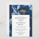 Search for navy farewell party invitations Elegant