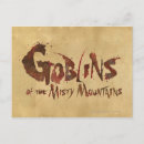 Search for goblins postcards Hobbit unexpected journey