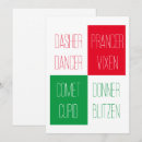 Search for santa seasonal invitations Reindeer