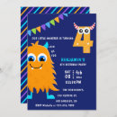 Search for little monster birthday invitations Funny