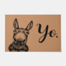 Search for donkey doormats Funny donkey saying