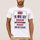Search for munitions tshirts Military