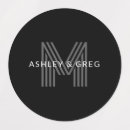 Search for black and white circles template stickers For her