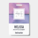 Search for purple id badges Elegant