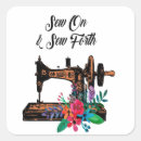 Search for antique sewing machine stickers Retro