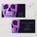 Search for skull business cards Tattoo artist